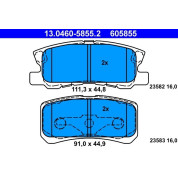 Bremsbelagsatz Peugeot T. 4007/4008 1.6-2.2 Hdi 07 | 13.0460-5855.2