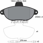 Bremsbelagsatz Citroen P. Jumpy/Scudo/Expert 97 | 2304201