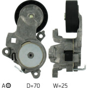 Multi-V-Umlenkrolle | CITROEN C5,C8 PEUGEOT 307,407 | VKM 33130