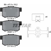 Bremsbelagsatz Suzuki T. Sx4 06-/Sedici | 2172001