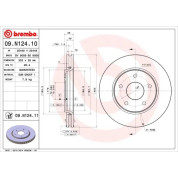 40 481 099 Bremsscheibe VA | FIAT Freemont,CHRYSLER 07 | 09.N124.11