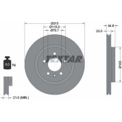 Bremsscheibe | 92305603