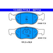 Bremsbelagsatz Fiat P. Punto 1.2/1.7D 97-05 | 13.0460-7114.2