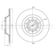 Bremsscheibe HA | AUDI A6 04 | 800-865C