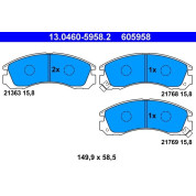 Bremsbelagsatz Mitsubishi P. Galant 97-/Outlander 03-/Pajero 94 | 13.0460-5958.2