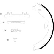 Handbremsbacken Db W212 09-/Glk/Cls | 91069100