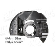 BREMSANKERBLECH V R | BMW 3,Z4 97-09 | 56409