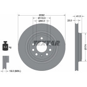 Bremsscheibe Opel T. Vectra C | 92118403