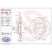 Bremsscheibe VA Xtra | FORD Focus,Kuga,VOLVO C30,S40 03 | 09.9468.1X