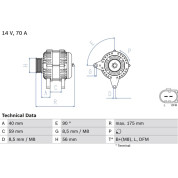 Lichtmaschine | SKODA Octavia | 0 986 042 600