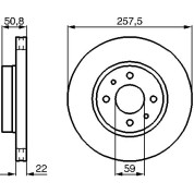 Bremsscheibe VA | ALFA,FIAT,LANCIA | 0 986 478 512