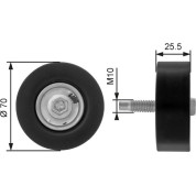 Umlenk-/Führungsrolle, Keilrippenriemen | T36200