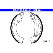 Bremsbackensatz | 03.0137-0524.2