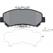 Bremsbelagsatz Nissan P. Maxima/Qashqai/X-Trail 2.0-3.5 07 | 2520201