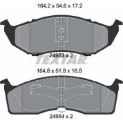 Bremsbelagsatz Chrysler P. Neon/Voyager 1,6-3,8 95-06 | 2495301