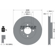 Bremsscheibe Vw P. Golf 2/3/Pas | 92036803