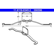 Feder, Bremssattel | 11.8116-0345.2