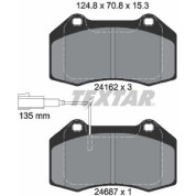 Bremsbelagsatz Fiat P. Grande Punto 05- Abarth | 2416202