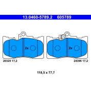 Bremsbelagsatz Lexus P. Gs 05 | 13.0460-5789.2