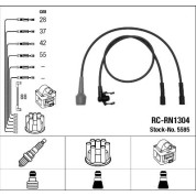 RC-RN1304 NGK | Zündkabelsatz | RENAULT Laguna 99-01 | 5595