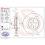 Bremsscheibe VA | OPEL | 09.N316.11