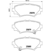 BREMBO Bremsklötze HA | MAZDA 3 13 | P 49 049