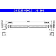 Bremsschlauch | 24.5225-0300.3