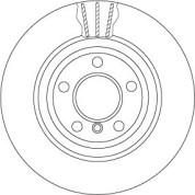 Bremsscheibe Bmw T. 5 2.0-3.0 10 | DF6617S