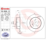 82 482 162 Bremsscheibe HA | TOYOTA Camry 06 | 08.B566.11