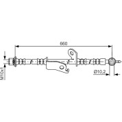 Bremsschlauch | TOYOTA Auris, Corolla | 1987481641