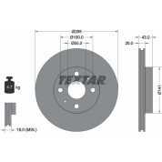 Bremsscheibe Toyota P. Yaris/Yaris Verso 99-05 255Mm Mit Ty-U-Scheiben | 92115603