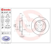 86 482 020 Bremsscheibe HA | HONDA Civic 05 | 08.A147.11