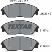 Bremsbelagsatz Honda P. Civic -92/Crx -92 | 2132201