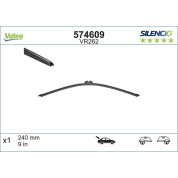 VM262 VALEO Silencio X.TRM HECK | Renault Clio IV | 574609