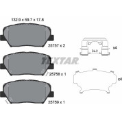 Bremsbelagsatz Kia P. Cerens 13 | 2575701