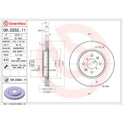 Bremsscheibe VA | SUZUKI Swift 10 | 09.D252.11