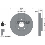 Bremsscheibe Nissan P. Primera | 92109403