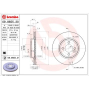 22 481 009 Bremsscheibe VA | MINI R50/R52/R53 01 | 09.8655.21