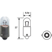 Glählampe T4W 12V/4W Ba9S (Mit Kochmet.) 10Stk | 002893100000