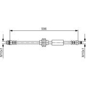 Bremsschlauch | OPEL | 1987481708