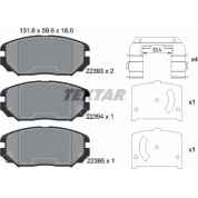 Bremsbelagsatz Hyundai P. Tucson 2,7 04-09 | 2239301