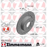 Bremsscheibe HA Sport | BMW 1,2,i3,X1,X2,MINI 13 | 150.2931.52