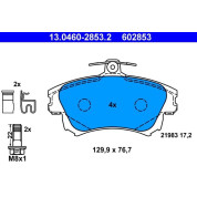 Bremsbelagsatz Volvo P. S40/V40 1,6-2,0 95-04 | 13.0460-2853.2