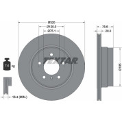 Bremsscheibe Bmw T. X5/X6 07- 320Mm | 92161103