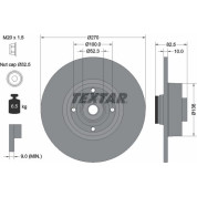 Bremsscheibe Renault T. Megane/Scenic 03- Mit Abs-Lager | 92154503