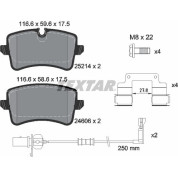 Bremsbelagsatz Audi T. A8 3.0 Tdi Quattro 15 | 2521405