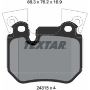 Bremsbelagsatz Bmw T. E87/E90/E91 M-Versionspaket | 2431501