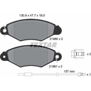 Bremsbelagsatz Renault P. Kangoo 97- Mit Sensor | 2198003