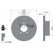 Bremsscheibe Bmw P. F20 10- 114-118 | 92238403