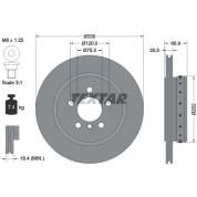 Bremsscheibe Bmw T. 5 10 | 92265925